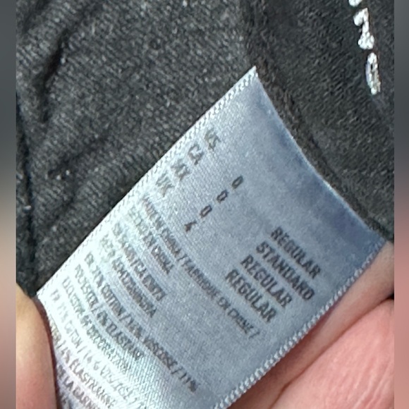 American Eagle Outfitters Women's Dark Gray Super Stretch Jeggings - Picture 3 of 5